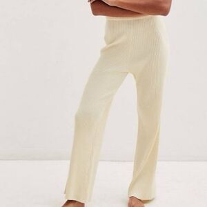 4th & Reckless viscose lounge sweater knit flare pants